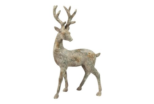 Countryfield Hert gido aardewerk 26x13x46cm grs