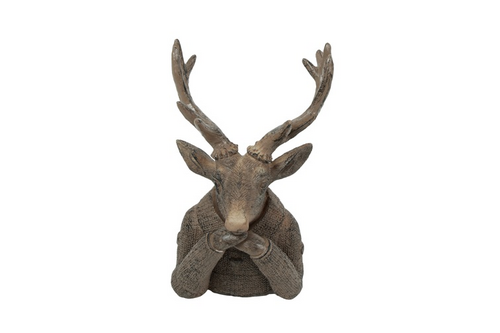 Countryfield Hert jimmy zen 10x9x19cm bruin