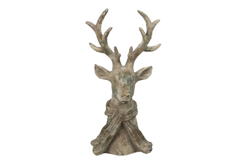 Countryfield Hert percy aardewerk 15x12x30cm grs