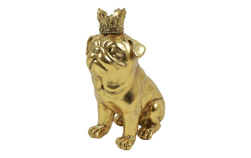 Countryfield Hond brutis kunststof 20x11x23cm goud