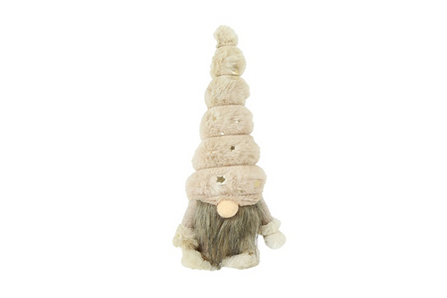 Countryfield Kabouter foss stof 7x7x26cm creme
