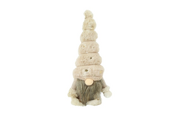Countryfield Kabouter foss stof 7x7x26cm creme