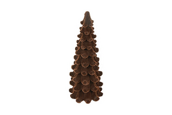 Countryfield Kerstboom ankra 5x4x12cm brn
