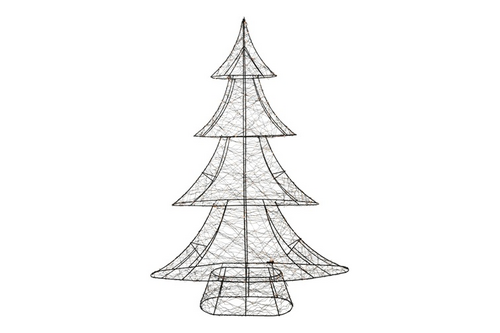 Countryfield Kerstboom led hein 86x23x120cm zwart