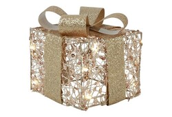 Countryfield Kerstkado pippa 10x10x11cm gd