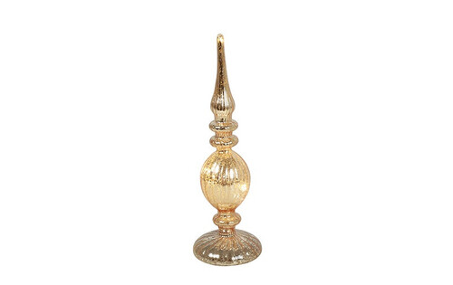 Countryfield Kerstverlichting pieko glas ro 8x8x27 gl
