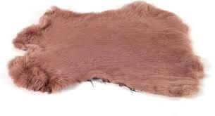 Countryfield Konijnenvacht donker roze