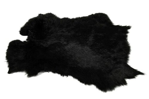 Countryfield Konijnenvacht zwart