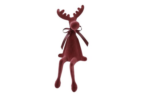 Countryfield Rendier adrian stof 13x13x33cm bordeaux