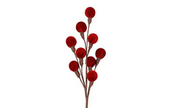 Countryfield Steker christmas balls 15x45cm bordeaux