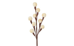 Countryfield Steker christmas balls 15x45cm creme