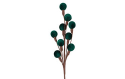 Countryfield Steker christmas balls 15x45cm groen