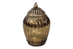 Countryfield Tafellamp led santos gl 10x10x16cm goud