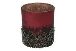 Countryfield Theelichthouder cira 10x10x12cm roest