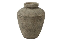 countryfield Vaas beany aardewerk 24x24x30cm brn