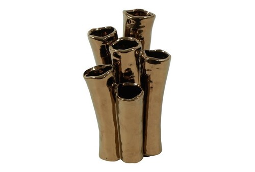 Countryfield Vaas enix aardewerk 12x9x20cm brns