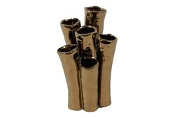 Countryfield Vaas enix aardewerk 12x9x20cm brns