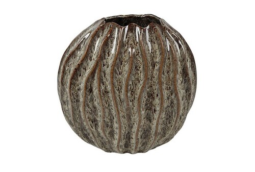 Countryfield Vaas korali 25x14x27cm brn/crm