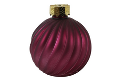 Countryfield Vaas stripe glas 10x10x13cm prs