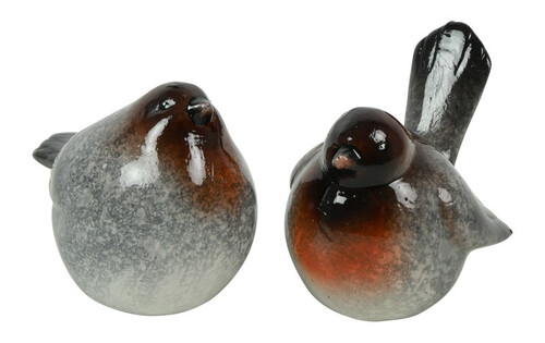 Countryfield Vogel jip aardewerk 9x6x7cm blw a2