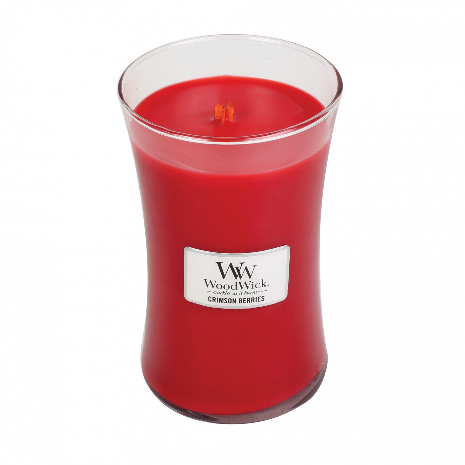 Crimson Berries Large WoodWick Candle AVRI Bloem en Tuincentrum
