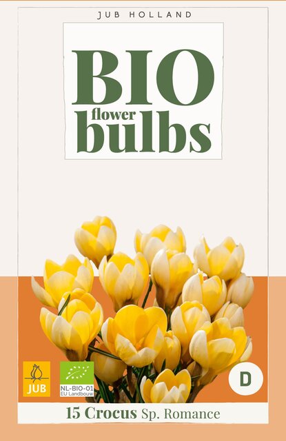 Crocus sp. romance bio 15st - afbeelding 1