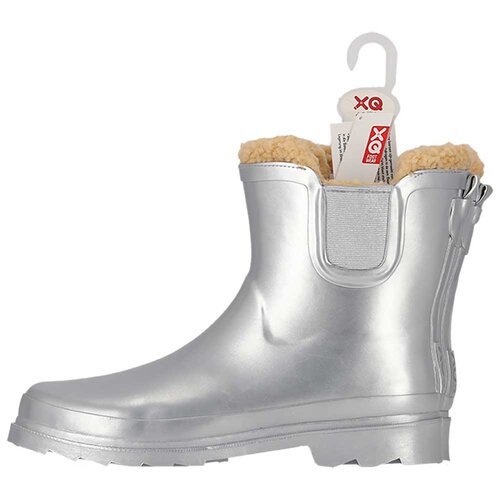 Dames regenlaars mt39 zilver metal