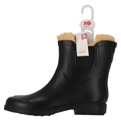 Angro XQ LADIES RUBBER CHELSEA RAINBOOTS 40 BLACK