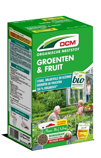 DCM Meststof Groenten & Fruit 1,5 kg
