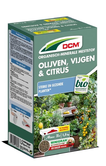 DCM Meststof Olijven, Vijgen & Citrus 1,5 kg