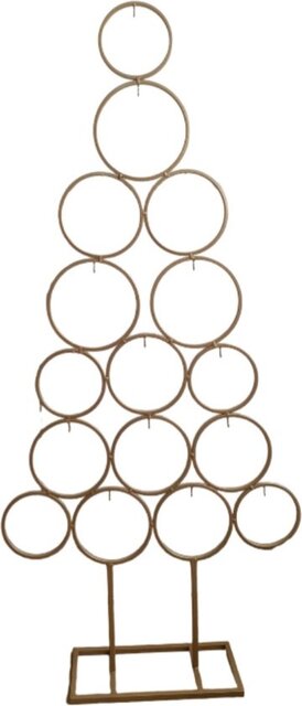 Deco krstbm l53b15h117.5cm goud