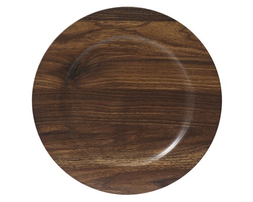 Decoris Decobord pp round paper wood look