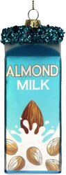 Decoris Almond Milk Glass Multi 12.7cm