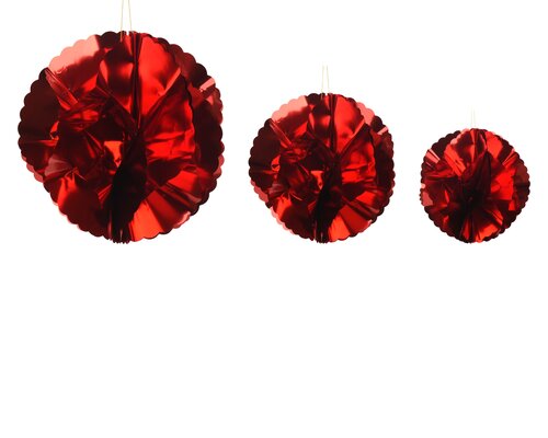 Decoris Bal pet shiny l 40cm, m 30cm, s 20cm - afbeelding 1