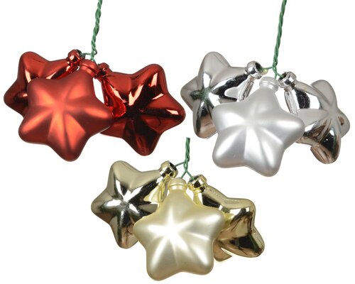 Decoris Beeldjes polystyreen shiny - matt 3col ass