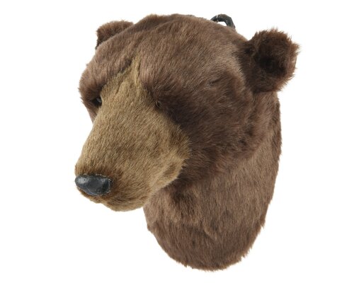 decoris Beer pe foam l20b18h17cm bruin