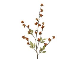 Decoris Bessentak l29h93cm oranje goud