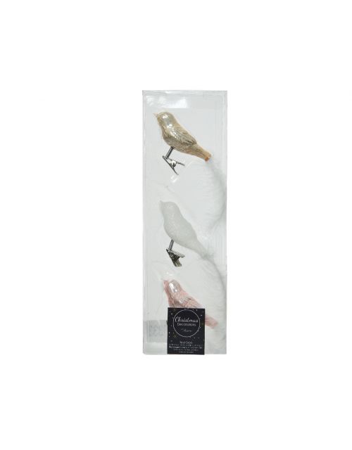 Decoris bird pink mix - afbeelding 1