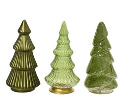 Decoris Boom glas antique, transparent, matt 3ass