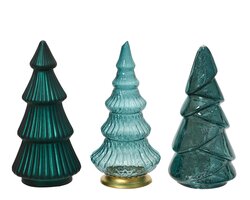 Decoris Boom glas metallic, transparent, matt 3ass