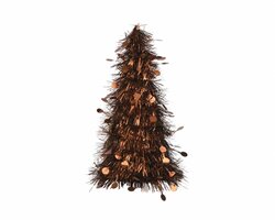 Decoris Boom pet l11b11h25cm espresso