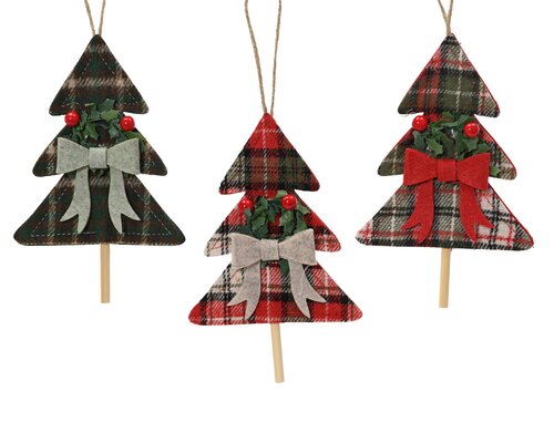 Decoris Boom polyester on stick 3col ass