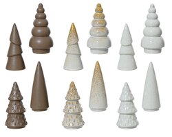 Decoris Boom porselein l7.7b7.7h15.6cm a12 - afbeelding 1