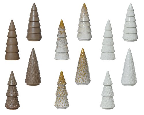 Decoris Boom porselein l9b9h20.7cm a12 - afbeelding 1
