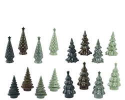 Decoris Boom porselein tree reaction glazed 16ass