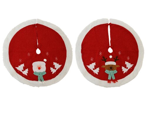 Decoris Boomrok polyester 2ass dia90cm - afbeelding 1