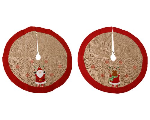 Decoris Boomrok polyester 2ass dia90cm x H.0.5cm