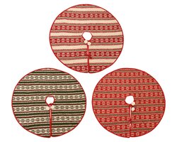 Decoris Boomrok polyester 3col ass dia90cm x H.4cm - afbeelding 1