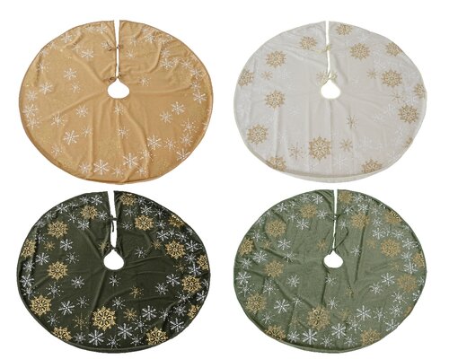 Decoris Boomrok polyester 4kl.ass dia100cm x H.0.1cm - afbeelding 1