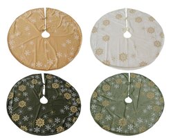 Decoris Boomrok polyester 4kl.ass dia100cm x H.0.1cm - afbeelding 1